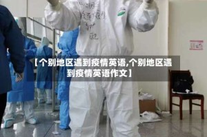 【个别地区遇到疫情英语,个别地区遇到疫情英语作文】