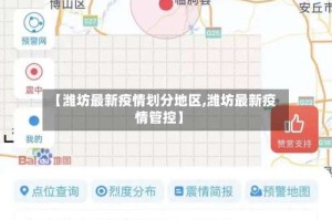 【潍坊最新疫情划分地区,潍坊最新疫情管控】