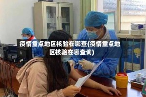 疫情重点地区核验在哪查(疫情重点地区核验在哪查询)