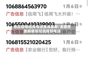 地区疫情指挥电话查询最新/全国各地疫情防控指挥部电话
