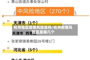 杭州地区疫情风险高吗/杭州疫情风险区是哪几个