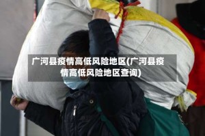 广河县疫情高低风险地区(广河县疫情高低风险地区查询)