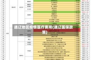 通辽地区疫情医疗费用(通辽医保政策)