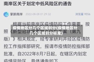 疫情地区分几个区域划分(疫情地区分几个区域划分标准)