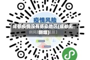 成都疫情没有感染地区(成都无新增)