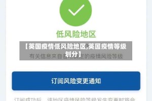 【英国疫情低风险地区,英国疫情等级划分】