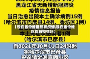 【现在各个地区都有疫情,现在各个地区都有疫情吗】