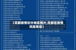 【花都疫情划分地区图片,花都区疫情风险等级】