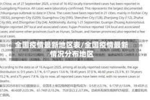 全国疫情最新地区表/全国疫情最新情况分布地区