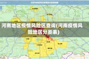 河南地区疫情风险区查询(河南疫情风险地区分类表)