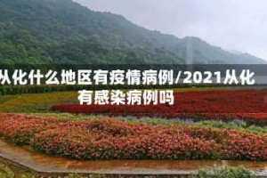 从化什么地区有疫情病例/2021从化有感染病例吗