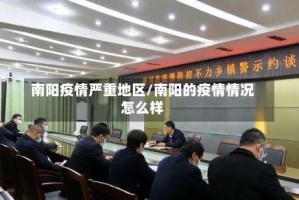 南阳疫情严重地区/南阳的疫情情况怎么样