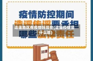 造谣地区有疫情吗现在(造谣疫情是什么罪)