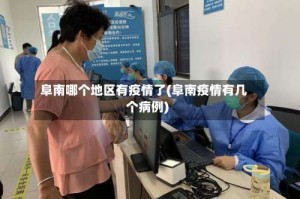 阜南哪个地区有疫情了(阜南疫情有几个病例)