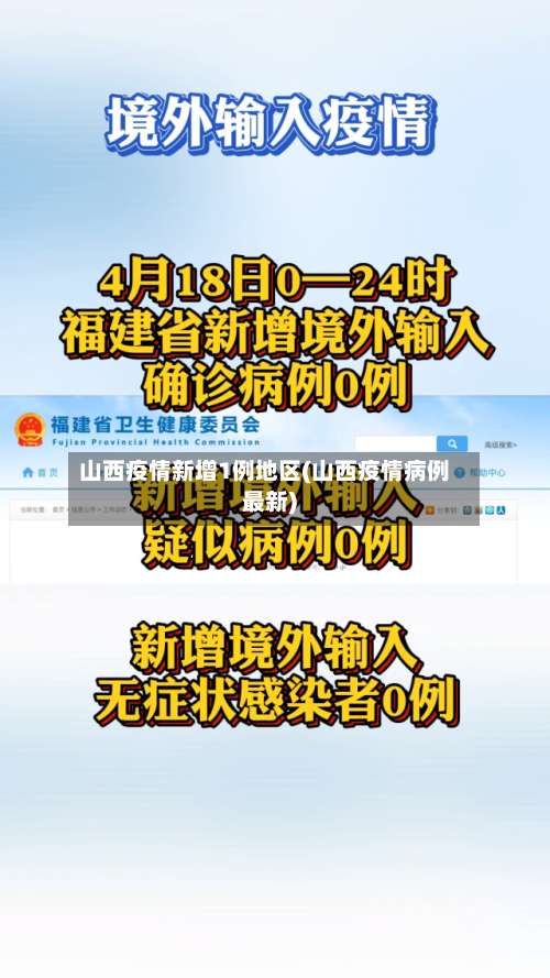 山西疫情新增1例地区(山西疫情病例最新)-第1张图片