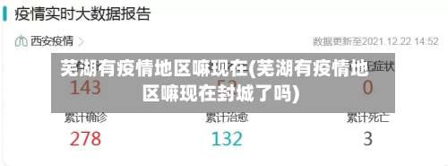 芜湖有疫情地区嘛现在(芜湖有疫情地区嘛现在封城了吗)-第2张图片