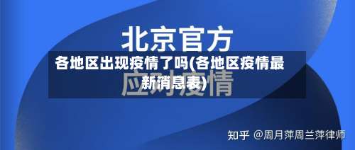 各地区出现疫情了吗(各地区疫情最新消息表)-第1张图片