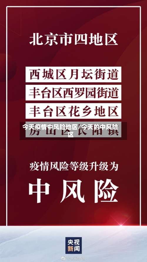 今天疫情中风险地区/今天的中风险区-第1张图片