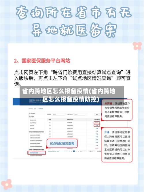 省内跨地区怎么报备疫情(省内跨地区怎么报备疫情防控)-第2张图片
