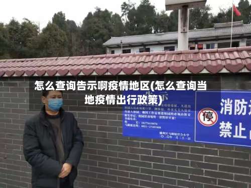 怎么查询告示啊疫情地区(怎么查询当地疫情出行政策)-第2张图片