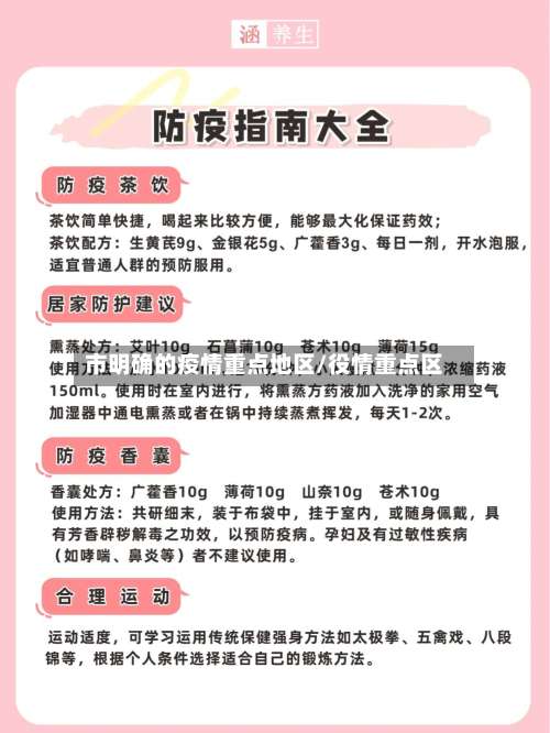 市明确的疫情重点地区/役情重点区-第1张图片