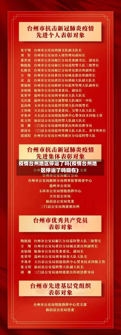 疫情台州地区停运了吗(疫情台州地区停运了吗现在)-第1张图片