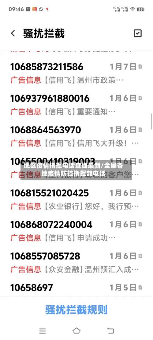 地区疫情指挥电话查询最新/全国各地疫情防控指挥部电话-第1张图片