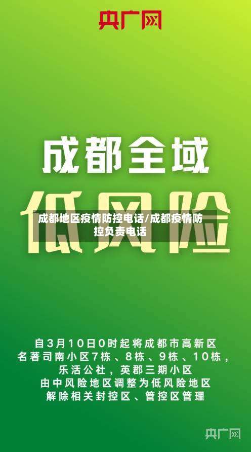 成都地区疫情防控电话/成都疫情防控负责电话-第1张图片