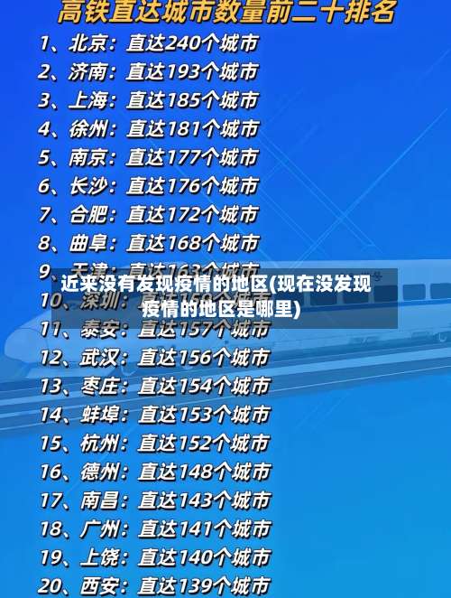 近来没有发现疫情的地区(现在没发现疫情的地区是哪里)-第1张图片
