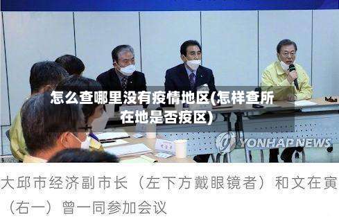 怎么查哪里没有疫情地区(怎样查所在地是否疫区)-第2张图片