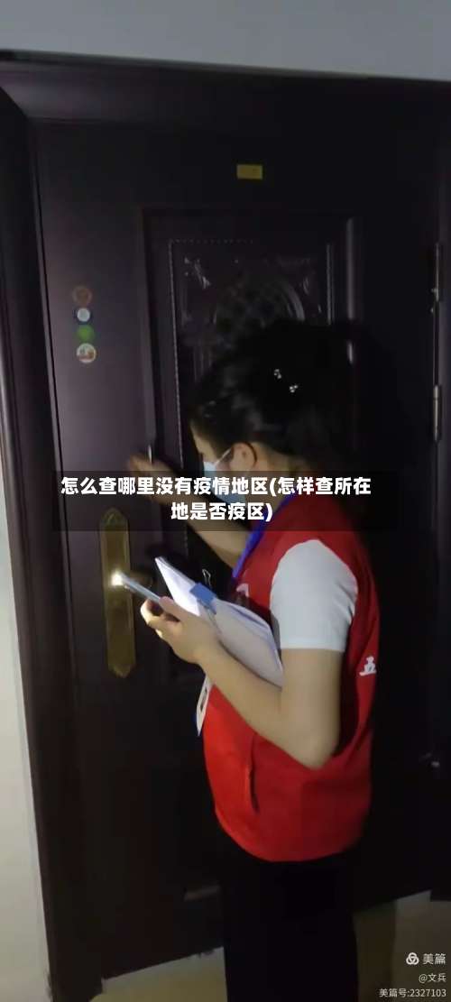 怎么查哪里没有疫情地区(怎样查所在地是否疫区)-第3张图片