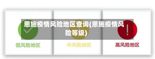 恩施疫情风险地区查询(恩施疫情风险等级)-第1张图片