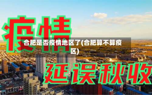 合肥是否疫情地区了(合肥算不算疫区)-第1张图片
