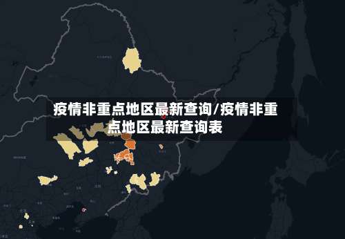 疫情非重点地区最新查询/疫情非重点地区最新查询表-第1张图片