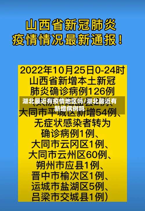 湖北最近有疫情地区吗/湖北最近有新增病例吗-第1张图片