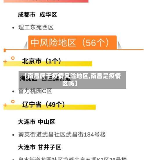 【南昌属于疫情风险地区,南昌是疫情区吗】-第3张图片