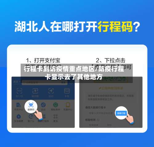 行程卡到访疫情重点地区/防疫行程卡显示去了其他地方-第2张图片