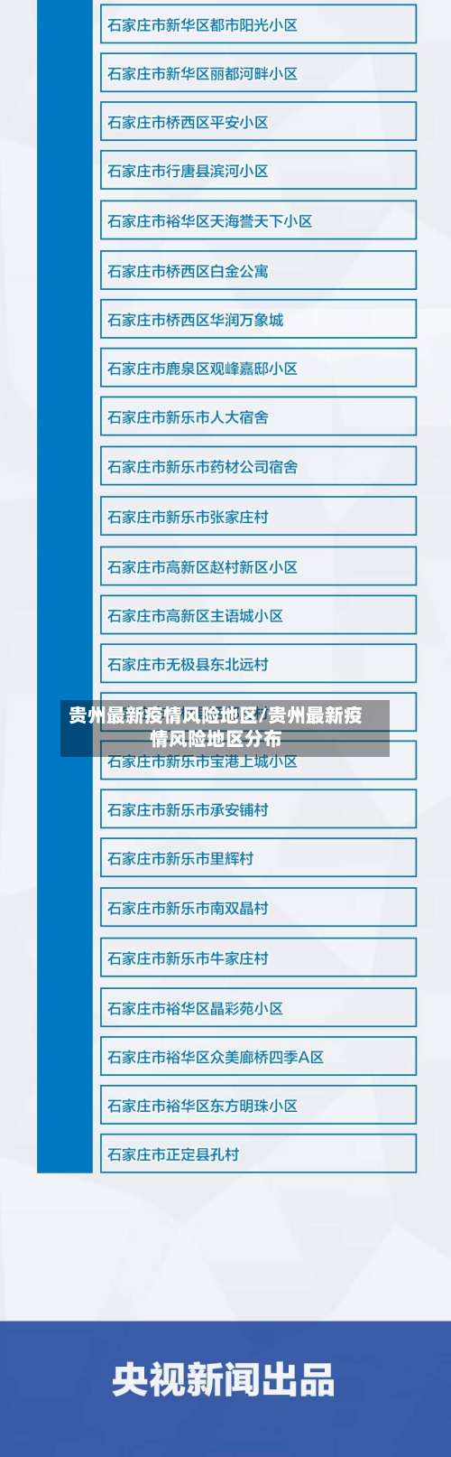 贵州最新疫情风险地区/贵州最新疫情风险地区分布-第1张图片
