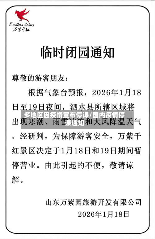 多地区因疫情宣布停课/国内疫情停课通知-第2张图片