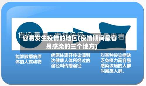 容易发生疫情的地区(疫情期间最容易感染的三个地方)-第1张图片