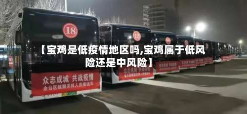 【宝鸡是低疫情地区吗,宝鸡属于低风险还是中风险】-第3张图片