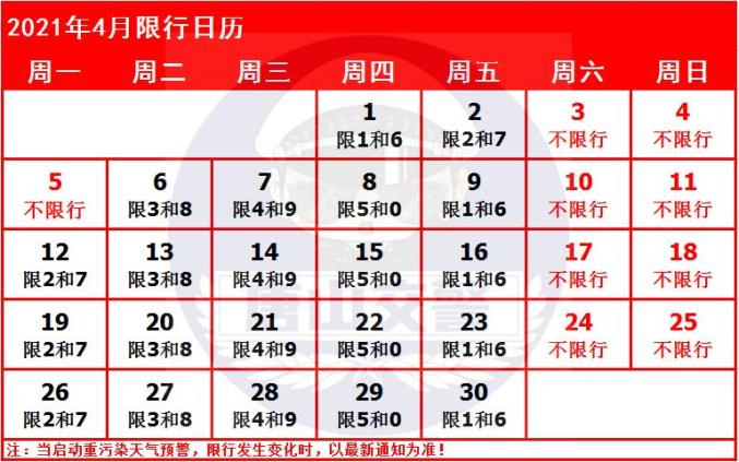 郑州限号2020最新通知4月份-郑州限号2021限号时间-第1张图片